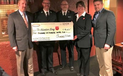 Berks-Schuylkill Oil Heat Association Donates to Salvation Army